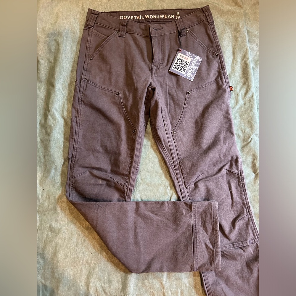 Dovetail - Britt Utility pant- NWT- size 8 grey